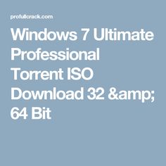 Windows 7 Ultimate Activator Torrent Download